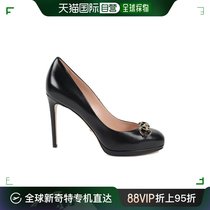 【99新未使用】香港直邮Gucci 古驰 女士 马衔扣细节高跟鞋 40820