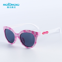 MOXOMOXO 女童墨镜防紫外线宝宝太阳眼镜遮阳镜防UV 儿童太阳镜潮