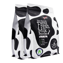新西兰原装进口纽仕兰成人高钙学生女士中老年鲜奶粉1kg*2袋
