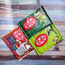 日本进口雀巢KitKat原味抹茶浓抹茶威化巧克力包装袋装圣诞节送人