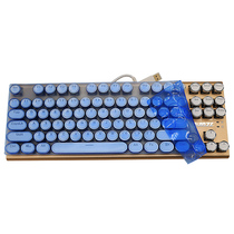 键盘膜适合雷柏GK500圆键帽复古惠普朋克机械键盘保护膜游戏台式