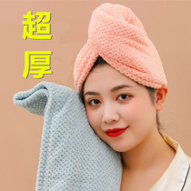2024新款干发帽超强吸水速干女双层加厚成人洗头擦头包头毛巾神器