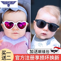 babiators儿童墨镜飞行宝宝太阳镜防紫外线偏光婴儿时尚女童眼镜