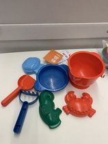 正品保证国内上海宜家代购桑迪玩沙玩具7件套塑料儿童海滩玩具