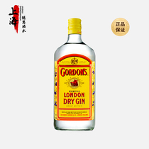 哥顿金酒 Gordon's杜松子酒伦敦干味毡酒  GIN 琴酒洋酒基酒750ml
