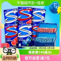 炫迈西瓜味蓝莓味组合28片*6盒共168片无糖口香糖清新零食口气