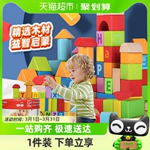 Hape儿童益智积木拼装玩具1-6周岁婴儿宝宝早教智力开发拼搭玩具