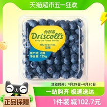 怡颗莓新鲜水果云南蓝莓125g*6/8/12盒中果酸甜口感国产