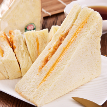 秀峰香肉松沙拉三明治早餐夹心面包网红零食品休闲小吃蛋糕整箱