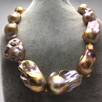 异形巴洛克淡水大珍珠项链大颗粒26-33毫米天然欧美强光正品女