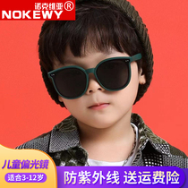 韩版新款儿童太阳镜防紫外线男童酷宝宝墨镜女童时尚防晒偏光眼镜