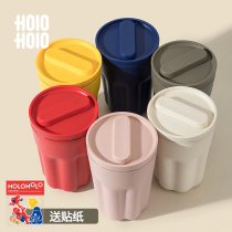 holoholo保温杯咖啡杯随行小巧学生高颜值水杯外带密封便携随手杯