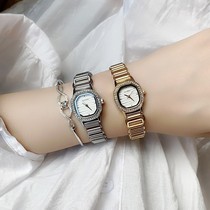 诗高迪小香风简约时尚方形表盘女表小巧钢带钢带气质手表潮流
