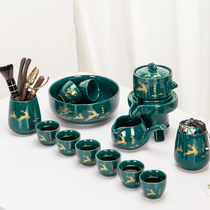 整套茶具套装家用客厅用品半全懒人泡茶神器自动茶壶功夫茶杯陶瓷