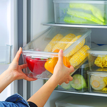 厨房冰箱食物收纳盒透明冰箱蔬菜保鲜盒鸡蛋盒食品食物专用储物盒