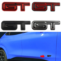 适用于福特电马Mach-E GT标 Mustang车身3D立体字母GT贴标改装车