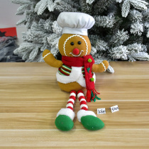 圣诞装饰品布艺圣诞老公公雪人麋鹿摆件摆饰橱窗布置儿童圣诞礼物
