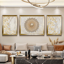 欧式客厅沙发背景墙装饰画轻奢现代美式客厅餐厅壁画立体高档挂画