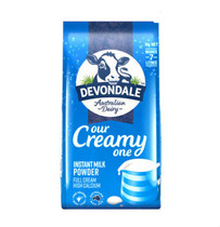 澳大利亚原装进口奶粉德运全脂成人牛奶粉1kg2斤大袋装保证
