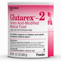 直邮雅培Glutarex-2段奶粉GA不含赖氨酸色氨酸戊二酸血症I型3岁+
