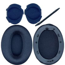 适用SONY索尼WH-1000XM3耳机耳罩套垫厚慢回弹羊皮汗布冬夏季软厚
