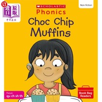 海外直订Choc Chip Muffins (Set 4) Matched to Little Wand... 巧克力片松饼(一套四)与小魔杖的字母和声音相匹配