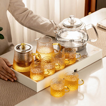 茶具套装家用小型全自动上水电磁炉大功率一体茶盘功夫茶玻璃茶壶