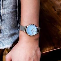 日本代购 VICTORIA HYDE LONDON 女款优雅镶钻表盘休闲手表时装表