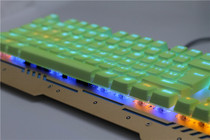 狼蛛自由之翼RGB 机械104专用键盘保护贴膜台式 防灰尘硅胶软套