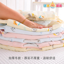 0一3个月婴儿衣服冬装小棉袄新生宝宝分体保暖套装秋冬季包脚棉服