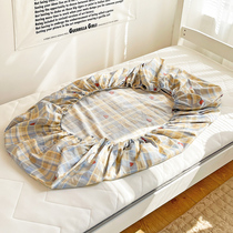 速发学生床笠纯棉单件宿舍专用90cm床罩单人床垫套1.2米全棉床套