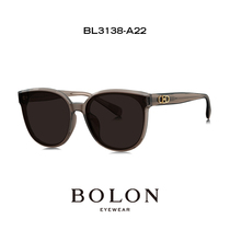 BOLON暴龙眼镜24新品偏光镜防紫外线太阳镜女咖啡色墨镜男BL3138