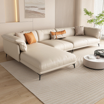 大黑牛沙发真皮意式极简头层现代简约小户型客厅设计师轻奢