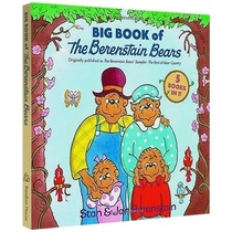 贝贝熊系列 Big Book of the Berenstain Bears 英文原版绘本 贝贝熊之新生婴儿 Stan Berenstain  精装儿童图画故事书