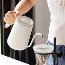 泰摩鱼SMART咖啡温控壶 家用细口手冲咖啡壶不锈钢水壶泡茶控温壶