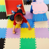 明德环保泡沫拼接地垫数字字母彩色拼图地板垫宝宝益智儿童爬行垫