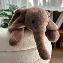 ins北欧软体大象公仔儿童睡觉抱布娃娃安抚小象玩偶抱枕毛绒玩具