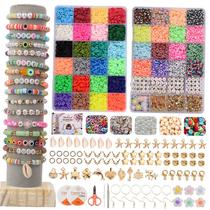 10000Pcs/Box 6mm Clay Bracelet Beads for Jewelry Making Kit