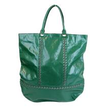 Saint Laurent 女士包袋网红国外直邮专柜真皮绿色大容量手提包