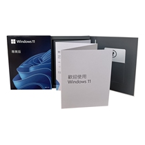 正版Win10专业版Windows11pro家庭系统U盘64位多国语言繁中英彩包