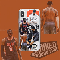 NBA勒布朗詹姆斯手机壳苹果13华为mate40得分王iPhone14promax湖人nba小米11球星oppo篮球vivo12x球衣james