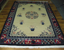 藏羊地毯 羊毛地毯 客厅地毯 卧室 沙发 高档可水洗羊毛仿古地毯