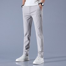 高尔夫球男士休闲裤修身弹力潮流裤子薄款冰凉golf长裤运动男球裤