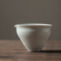 日本陶艺家全手工粗陶陶瓷茶碗泡茶碗茶杯分茶公道杯日式茶道茶具