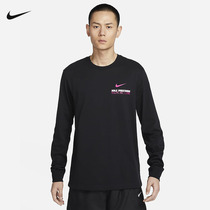 nike耐克卫衣男子2024春新款篮球运动训练休闲长袖T恤FQ4919-010