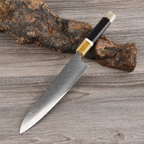 西式厨师刀专用 日式大马士革钢菜刀牛刀 切片刀 料理刀鱼生刀具