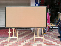 加厚镀锌软木板 松木板 照片墙图钉板 形象墙软木板6090