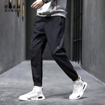 Adidas 阿迪达斯 男款夏季运动训练舒适透气收口束脚长裤 DP6792