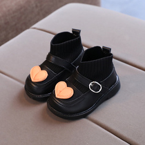 女宝宝棉鞋软底0一13岁2婴儿防滑学步鞋2021年冬季洋气小公主鞋0