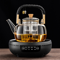加厚防爆玻璃蒸煮一体茶壶电陶炉煮茶器全自动烧水围炉泡茶具套装